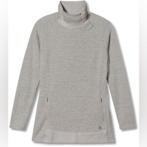 Royal Robbins Sweatshirt Women’s XS Gray Vacationer Hemp Terry Standard Fit